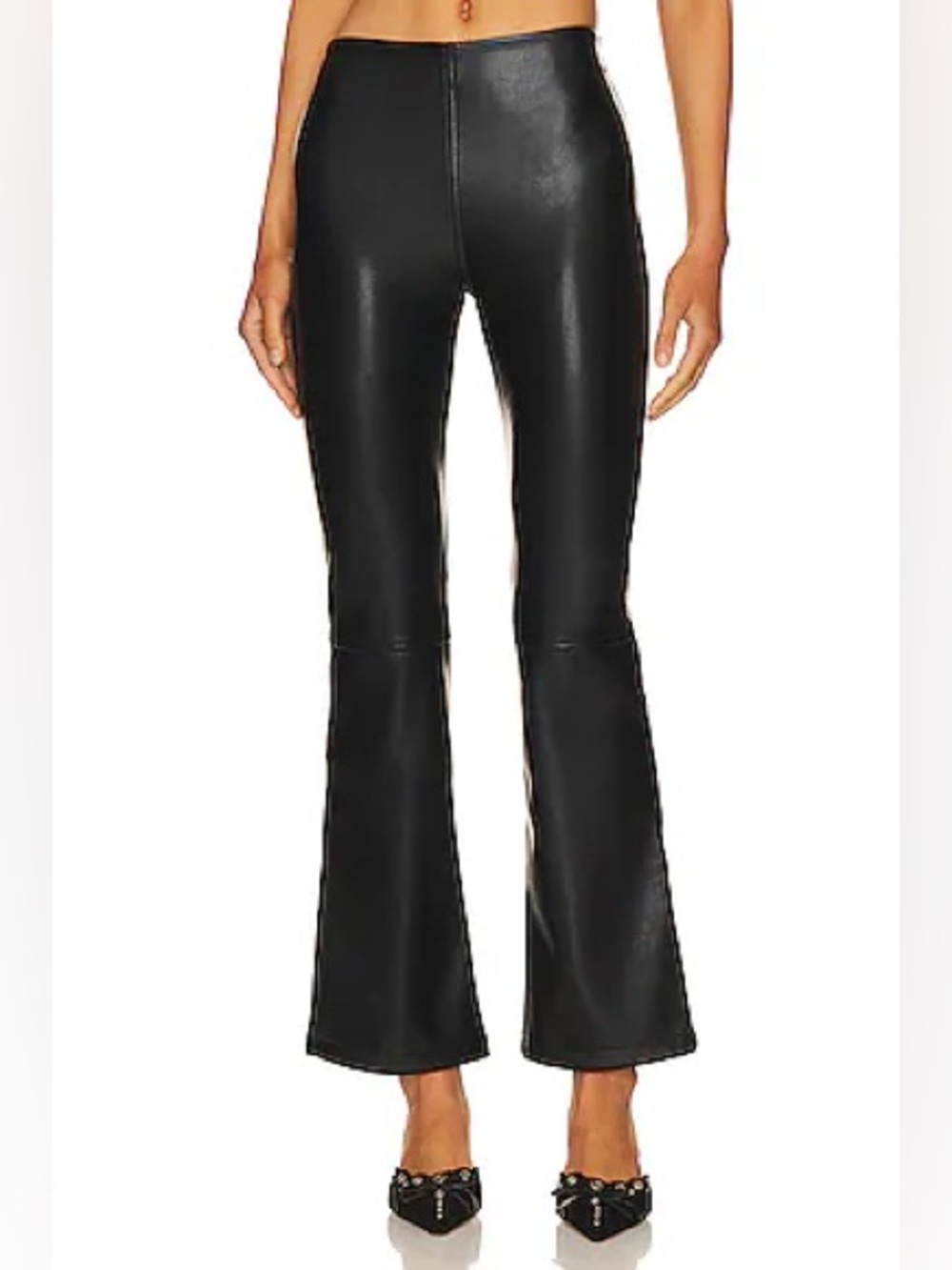 Revolve Heartloom Farris Faux Leather Pant in Black.